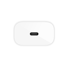 USB-C PD 3.0 PPS 가정용 충전기 25W, 하얀색, hi-res